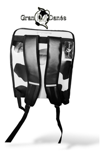 Mochila, Transportadora De Cachorros Gran Danés Lm Vaca Arle (Usado)