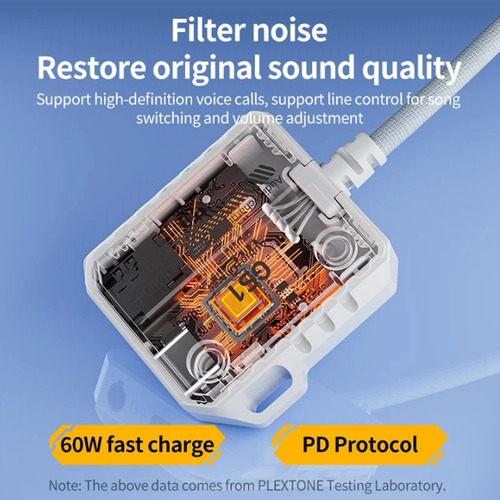 X Convertidor De Auriculares 2 En 1 F4crystally- Interfaz