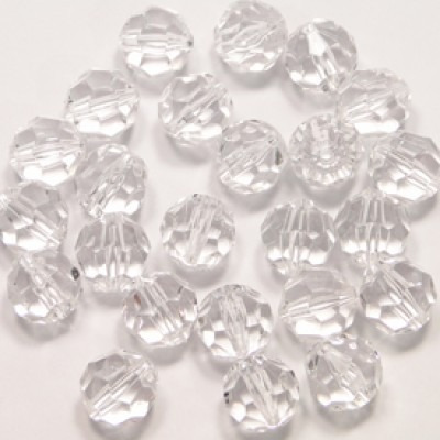 Imagem 6 de 7 de Contas Cristal Facetado Sextavado C/furo10mm Pct 500 Gramas