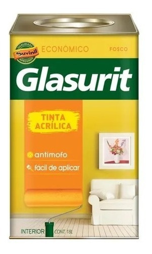 Tinta Acrílica Econômico Alegria 18l- Glasu / Suvinil