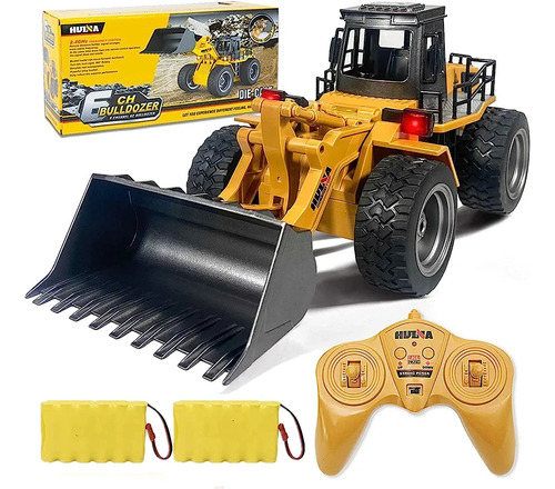 Camion De Control Remoto De Construcción Bulldozer 1:18