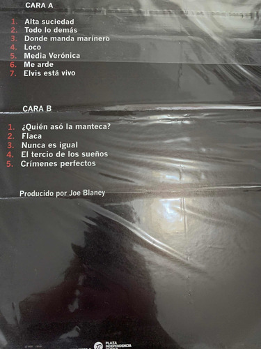 Imagen 2 de 2 de Andres Calamaro Alta Suciedad Vinilo Nuevo Original 2021