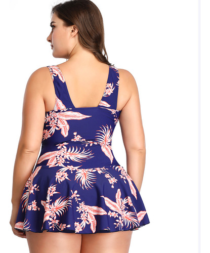 Wan Disfraz De Baña De Talla Grande For La Gorda De La Pieza