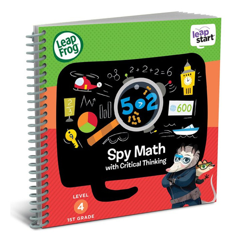 Libro De Actividad Leapfrog Leapstart Para 1er Grado, Math .