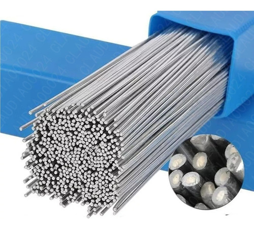. 25 Varillas Soldadura For Soldar Aluminio Cobre Fierro