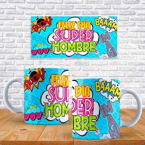 Plantillas Para Tazas Diseños Sublimar Dia Del Hombre Nuevos