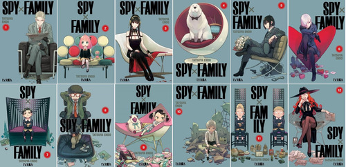 Spy X Family - Colección Completa - 12 Tomos - Tatsuya Endo