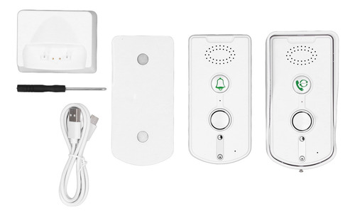 Intercomunicador De Voz De 2 Vias, Campainha Sem Fio, Fala D