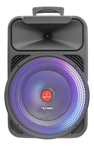 Pbs-12techno Bafle Bocina Amplificado 12 Fussion Acustic Negro