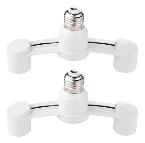 2 Adaptadores De Foco E27 - Adaptador De Enchufe De Foco