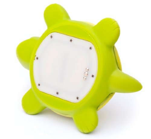 Ozeri Tortuga Flotante Juguete Y Termómetro De Bañera
