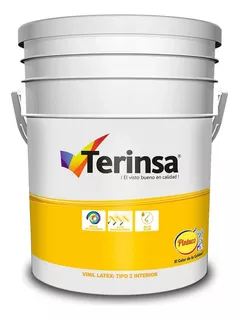 Pintura Vinil Látex Tipo 2 Blanco Arena 65039 1 Gal Terinsa