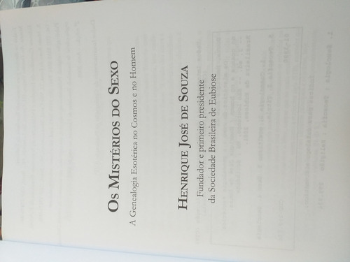 Os Mistérios Do Sexo (Usado)