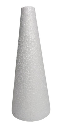 Cone Em Isopor 30x12cm Pacote Com 8 Unidades