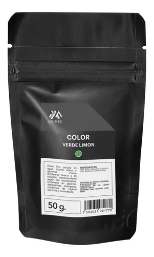 50 Gr Colorante Pigmento Polvo Para Detergentes Y Jabones