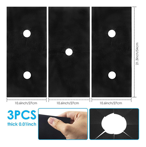 Cubiertas Para Quemadores De Estufa Protectores De Cocina La