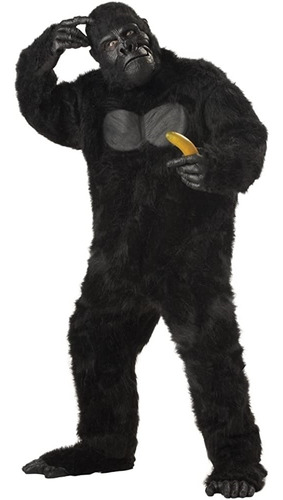 Disfraz De Gorila Completo Talla Grande Para Hombre