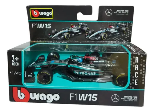Miniatura Mercedes-benz Amg F1 W15 George Russell 63 Bburago