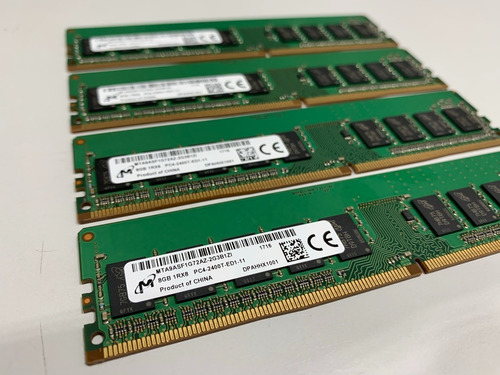 Memória Micron Pc4-2400t Ecc Udimm 8gb