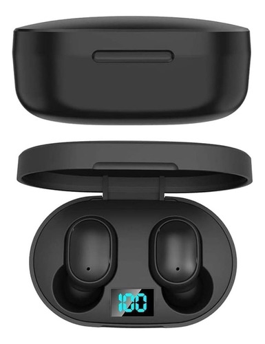 Fone De Ouvido Bluetooth 5.0 Sem Fio Airdots Redmi Preto Tws Preto