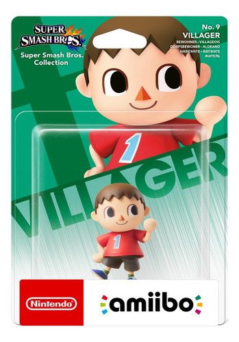 Amiibo Villager Aldeano Super Smash Bros / Mathogames