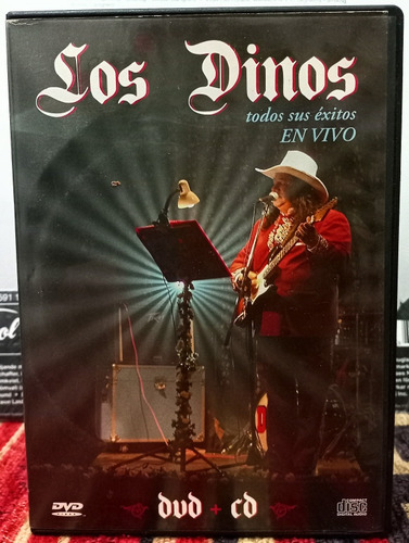 Los Dinos Cd + Dvd Grandes Exitos Igual A Nuevo 