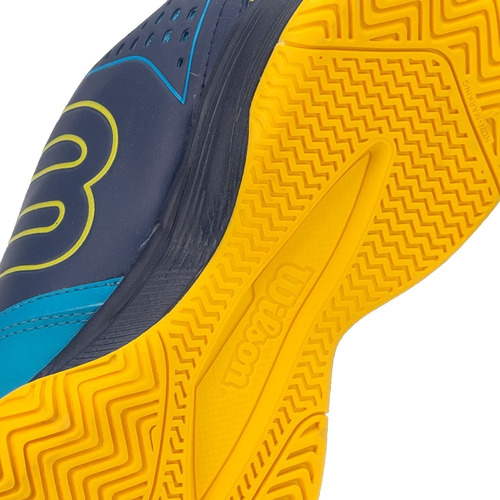 Tênis Wilson K Energy Azul E Amarelo - All Court