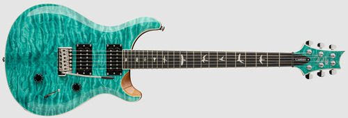 Guitarra Prs Se Custom 24 Quilt - Turquoise