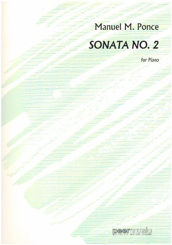 Sonata No.2 For Piano / Sonata No.2 Para Piano.