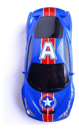 Luces Carro Capitán América Control Remoto 