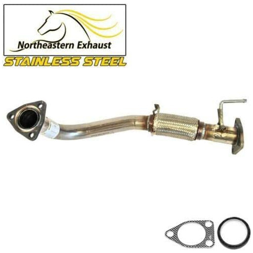 Tubo Escape Flexible Delantero Inoxidable Para Honda Accord