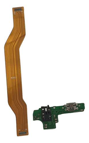 Placa De Carga Y Flex Interconector Para Samsung A10s M16