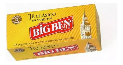 Pack De 10 Cajitas De Te Big Ben X 25 Sobres