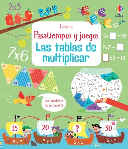 Las Tablas De Multiplicar (pasatiempos Y Juegos Para Aprende