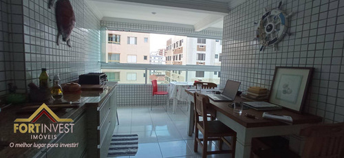 Imagem 11 de 26 de Apartamento Com 2 Dormitórios À Venda, 103 M² Por R$ 420.000,00 - Tupi - Praia Grande/sp - Ap4157