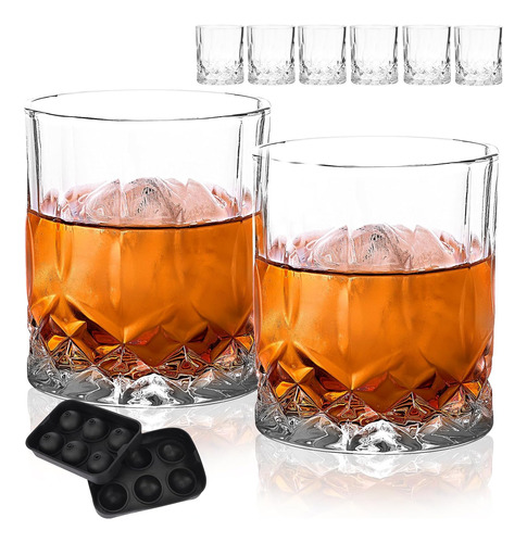 Vasos De Whisky Cucumi Old Fashioned Bourbon Ro, 6 Piezas, 1