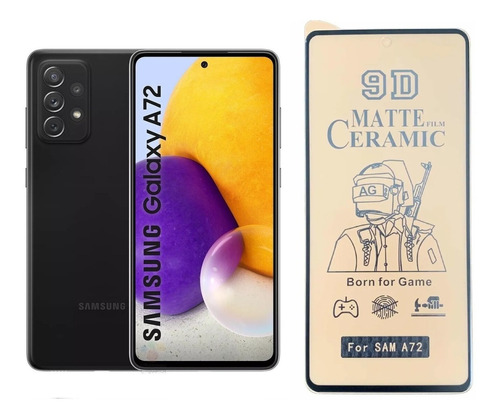 Protector De Pantalla Cerámico Para Samsung A72 Irrompible