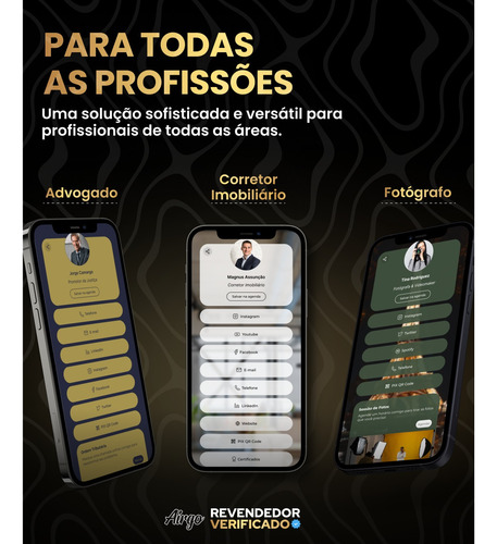 Kit Tag Airgo Nfc + Cartão Black Visita Digital Aproximação