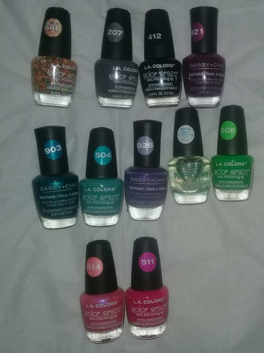 Imagen 5 de 5 de Pinturas De Uñas L.a Colors