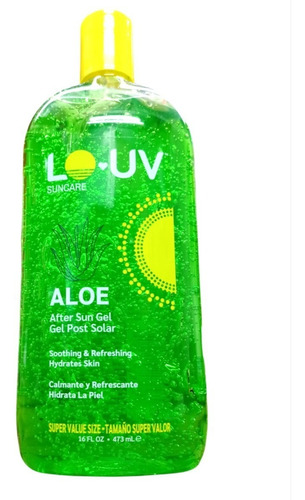 Gel Aloe Vera After Sun Protector Post Bloqueador Solar 475m