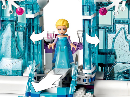 Kit Lego Disney Frozen Palacio Mágico De Hielo De Elsa 43172