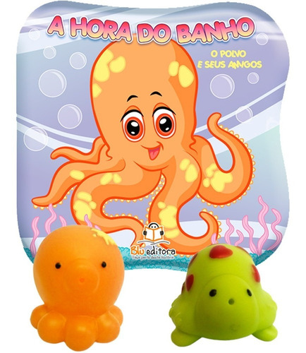 Coleção Livros Infantis A Hora Do Banho 4 Títulos