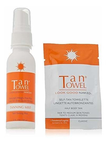 Broncear Cuerpo Toalla Bronceada Endless Classic, 3.25 Fl. O