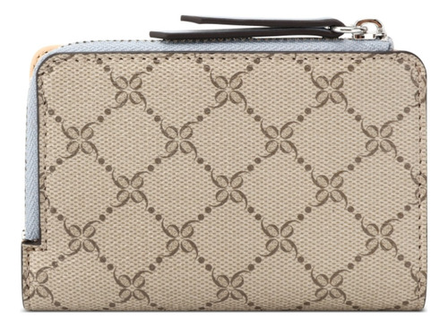 Tarjetero Para Mujer Nine West Beige Yg1403156 Diseño de la tela Gráfico