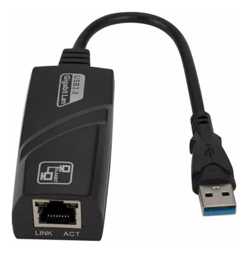 Adaptador Usb A Rj45 Lan Gigabit Ethernet 10/100/1000 Mbps