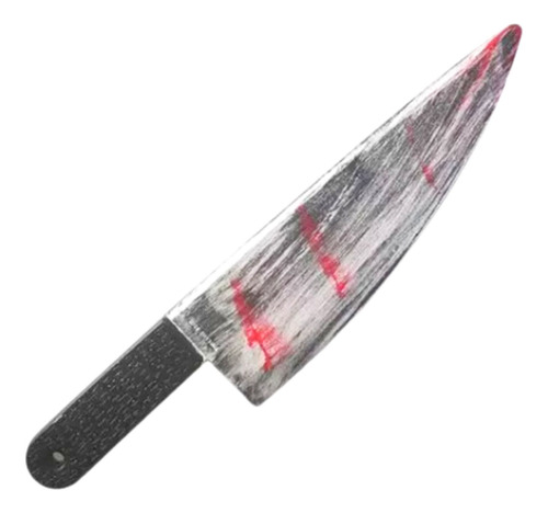 Set 2 Cuchillo Con Sangre Jackson Broma/ Halloween/falso