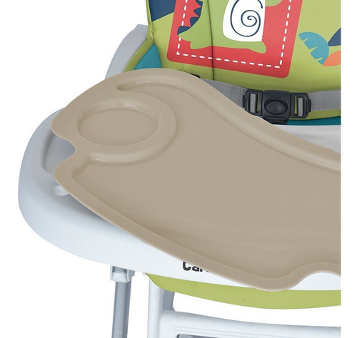 Silla De Comer Plus Carestino Plegable Azul Estampado
