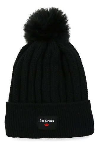 Gorro Lana Las Oreiro Tejido Otoño Invierno Pompon Trenzas