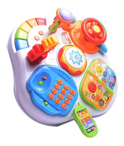 Mesa Didáctica Con Actividades Para Primera Infancia Bebe