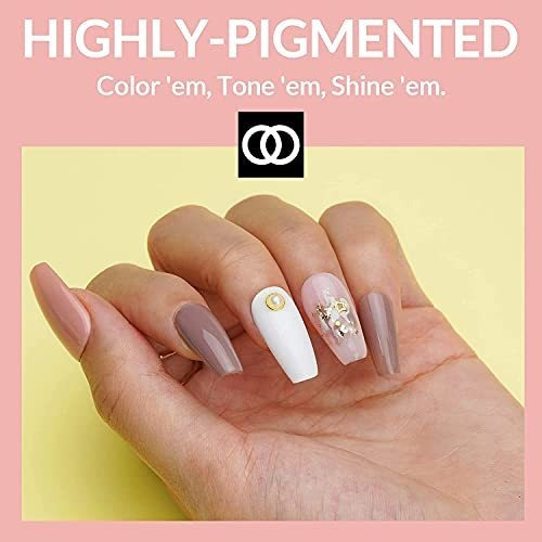 Esmalte De Uñas - Lagunamoon 25 Pcs Nail Polish Set, 8ml Soa